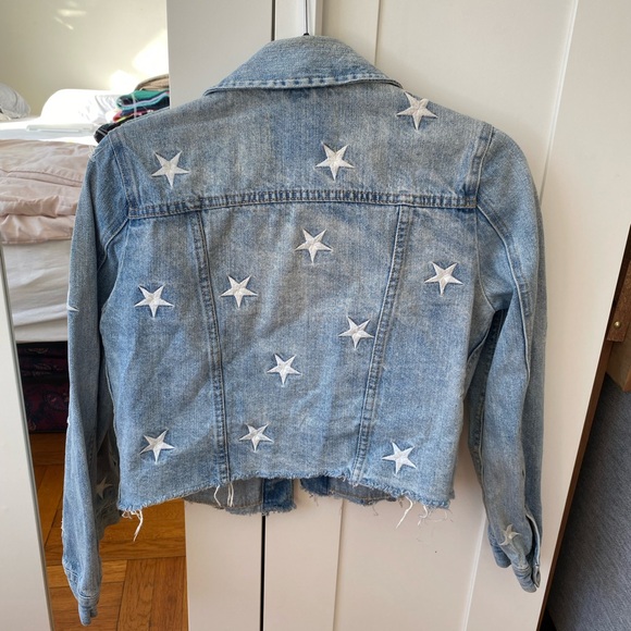 Pistola - Star Embroidered Denim Jacket - Small - Picture 7 of 10